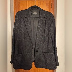 WONEN’S BEADED BLACK JACKET